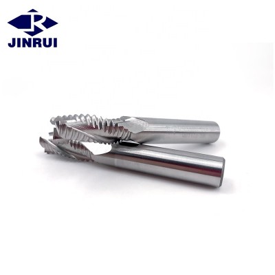 JR152  hss carbide flat rough flute wood end mill